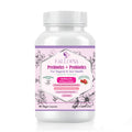 Vaginal Probiotics for Women with Prebiotics Cranberry D Mannose Digestive Enzymes & Hibiscus 34 Strains 100 Billion CFU Feminine Care Supplement for Gut Urinary Health and pH Balance Support