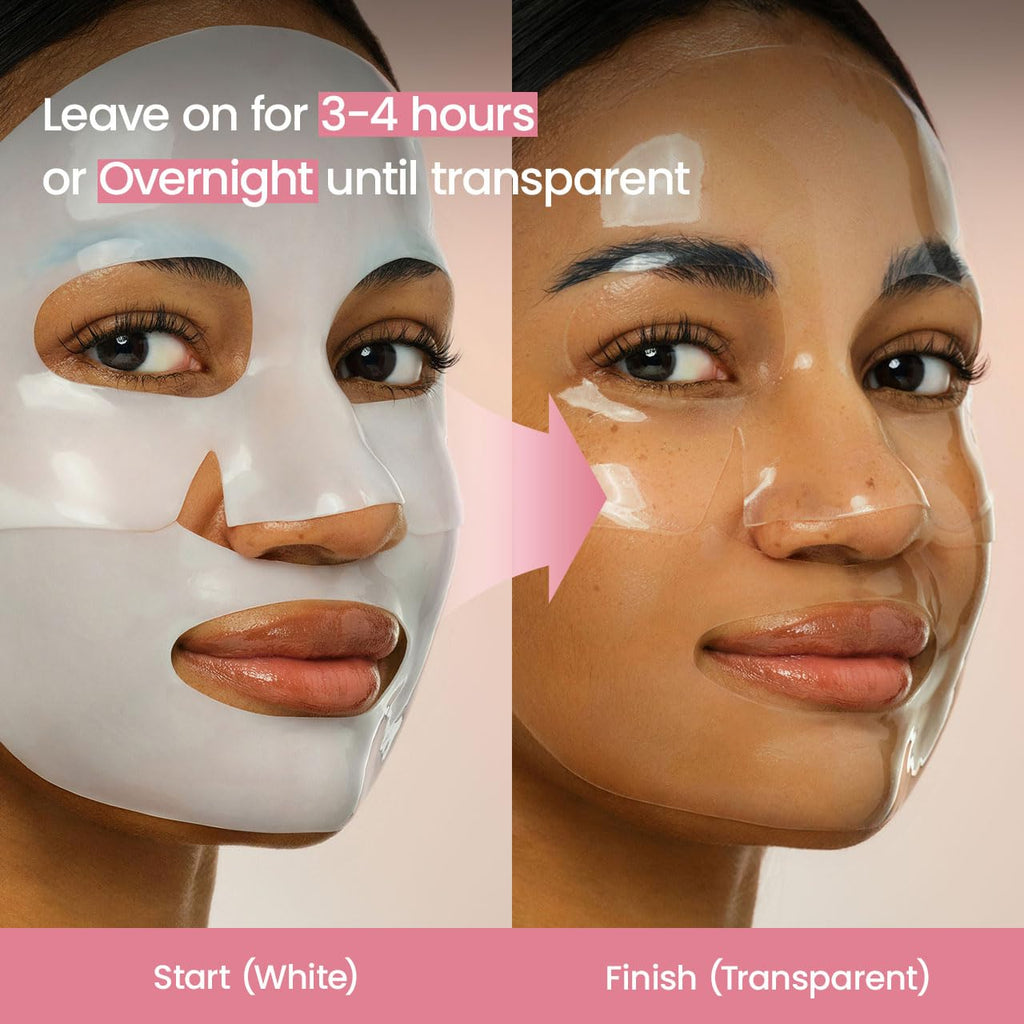 BIODANCE Bio-Collagen Real Deep Mask, Hydrating Overnight Hydrogel Face Mask, Pore Minimizing, Plumping, Elasticity Improvement, Korean Skin Care,