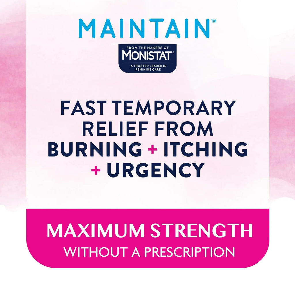 Monistat Maintain UTI 2-in-1 Test & Pain Relief Kit, 2 Test Strips & 12 Urinary Pain Relief Tablets, 2 Minute Results and Maximum Strength Pain, Burning and Urgency Relief MonistatBuy Supplements Australia