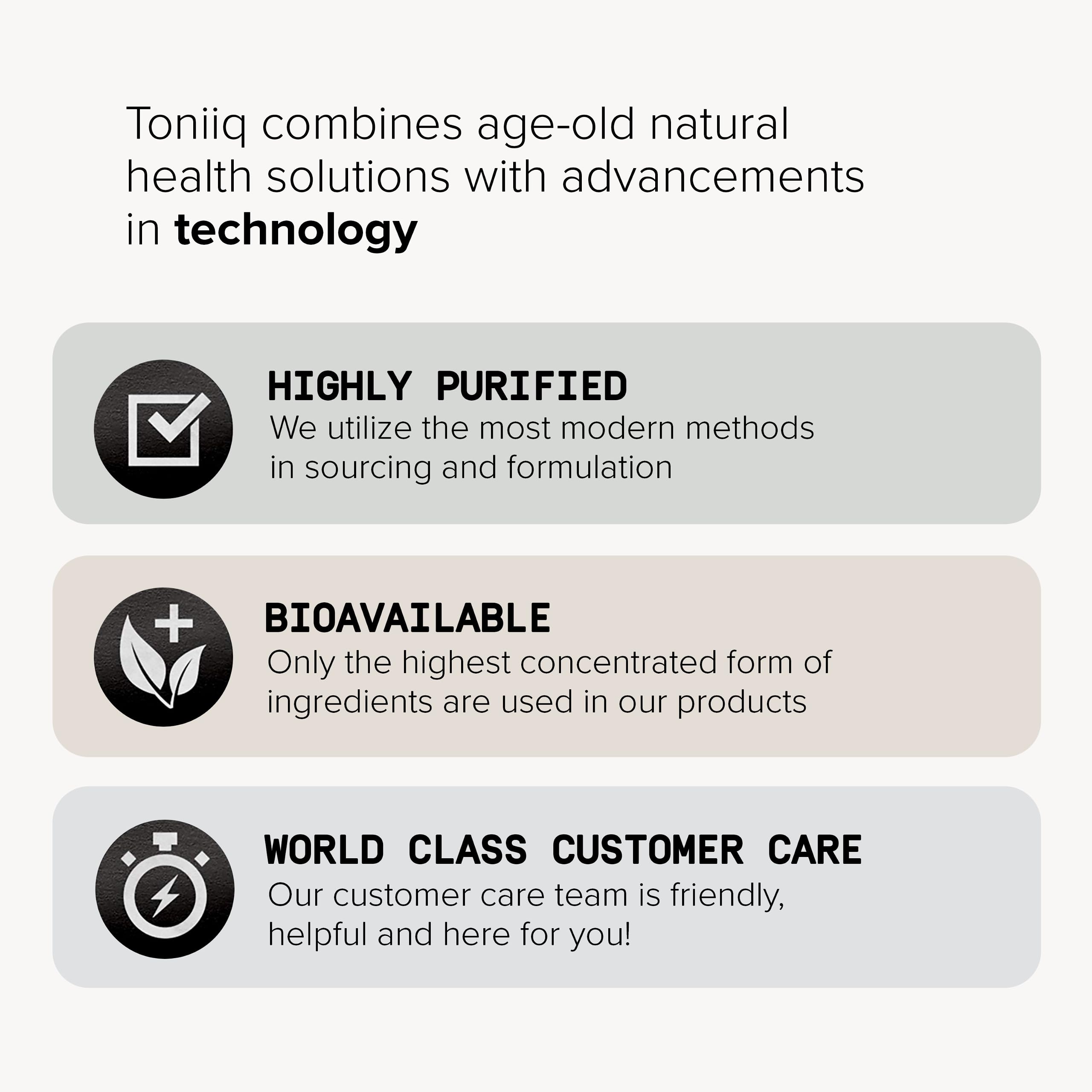 Toniiq 1300mg NAC - 4 Month Supply - Min. 98%+ Tested Purity - Ultra High Strength Bioavailable NAC Cysteine Supplement - 240 Vegetarian N Acetyl Cysteine