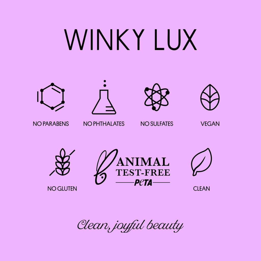Winky Lux Unicorn Glimmer Balm -Hydrating ph Lip Balm, Natural Pink Tint with pH Color Changing, Moisturize & Soften Lips While Leaving Sheer