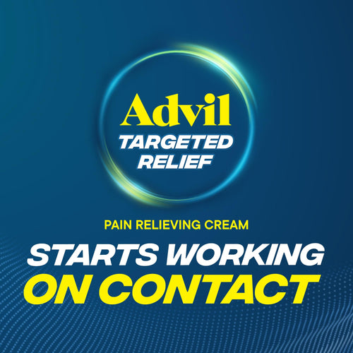 Advil Targeted Relief Pain Relieving Cream with Massage Applicator, Up to 8 Hours of Powerful Relief of Minor Arthritis Pain, Joint Pain, Lower Back Pain and Muscle Pain, 2.5 oz Advil buy supplements Au