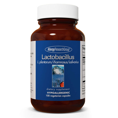 Allergy Research Group Lactobacillus Supplement - Probiotics for Men & Women, Digestive Health, Gut Health, Vegetarian Capsules - 100 Count Allergy Research GroupBuy Supplements Australia