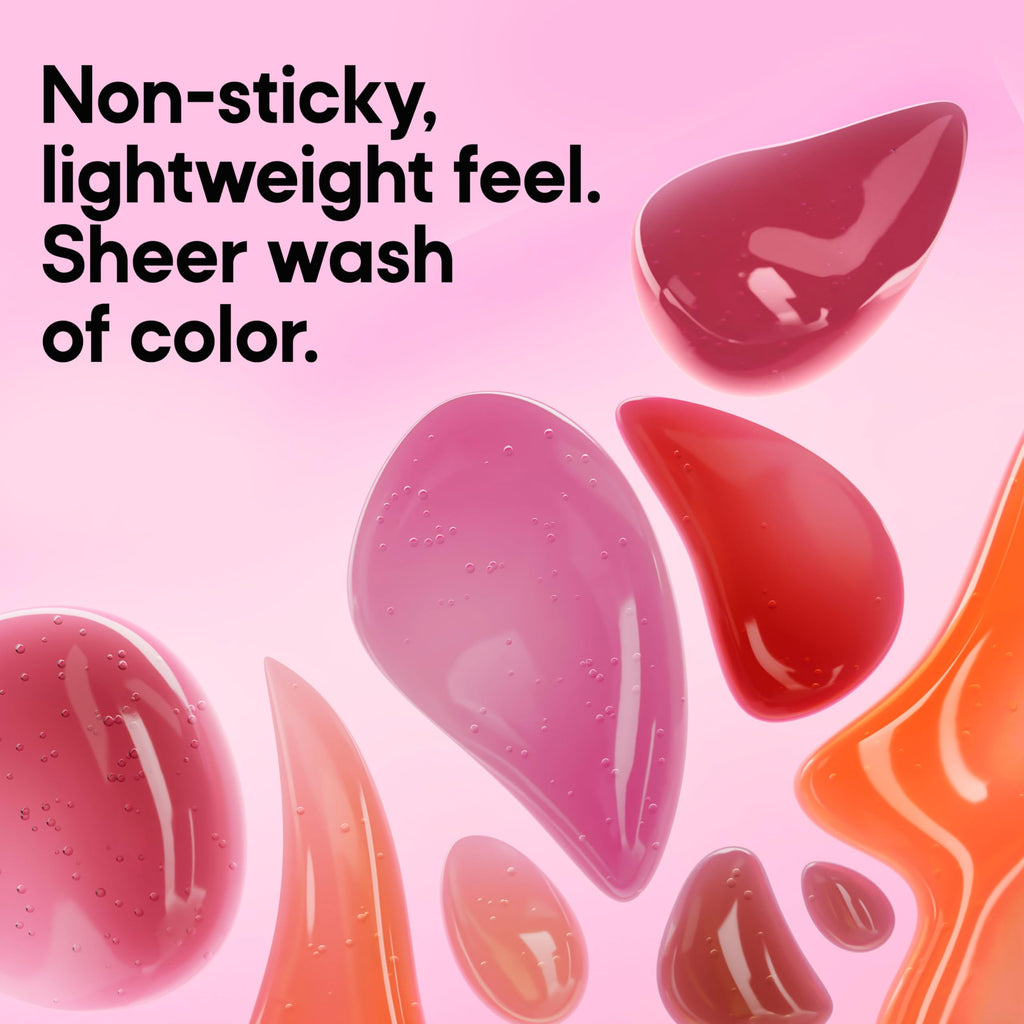 Almay Gleam Big™ Lip Serum, Hydrating and Moisturizing, Hypoallergenic Lip Gloss, Non-Sticky, 100 Positively Pink, 0.13 fl oz