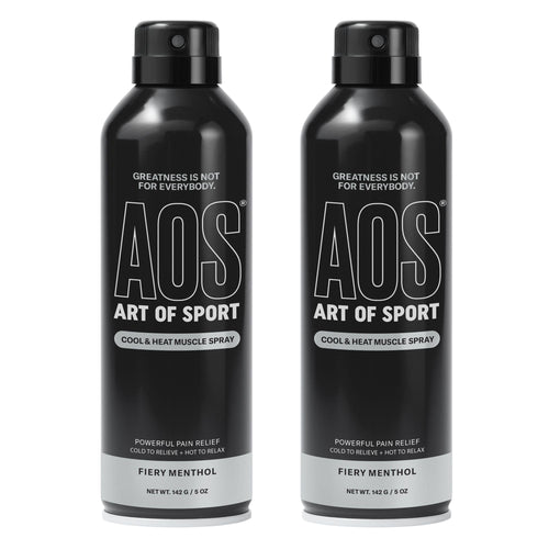 Art of Sport Muscle Relief Spray for Men– Pain Relief for Sore Muscles & Joints– Menthol Cooling & Heating Spray for Back, Neck, Knee, Shoulder, Hip– Cool & Heat– Made for Athletes– 5 fl oz. Pack of 2 Art of SportBuy Supplements Australia