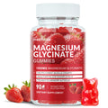 Magnesium Glycinate Gummies 1000mg, Sugar Free Magnesium Potassium Supplements Chewable for Adults with L-Threonate for Sleep, Body Support and Relaxation,90 Strawberry Gummies maxmedixBuy Supplements Australia
