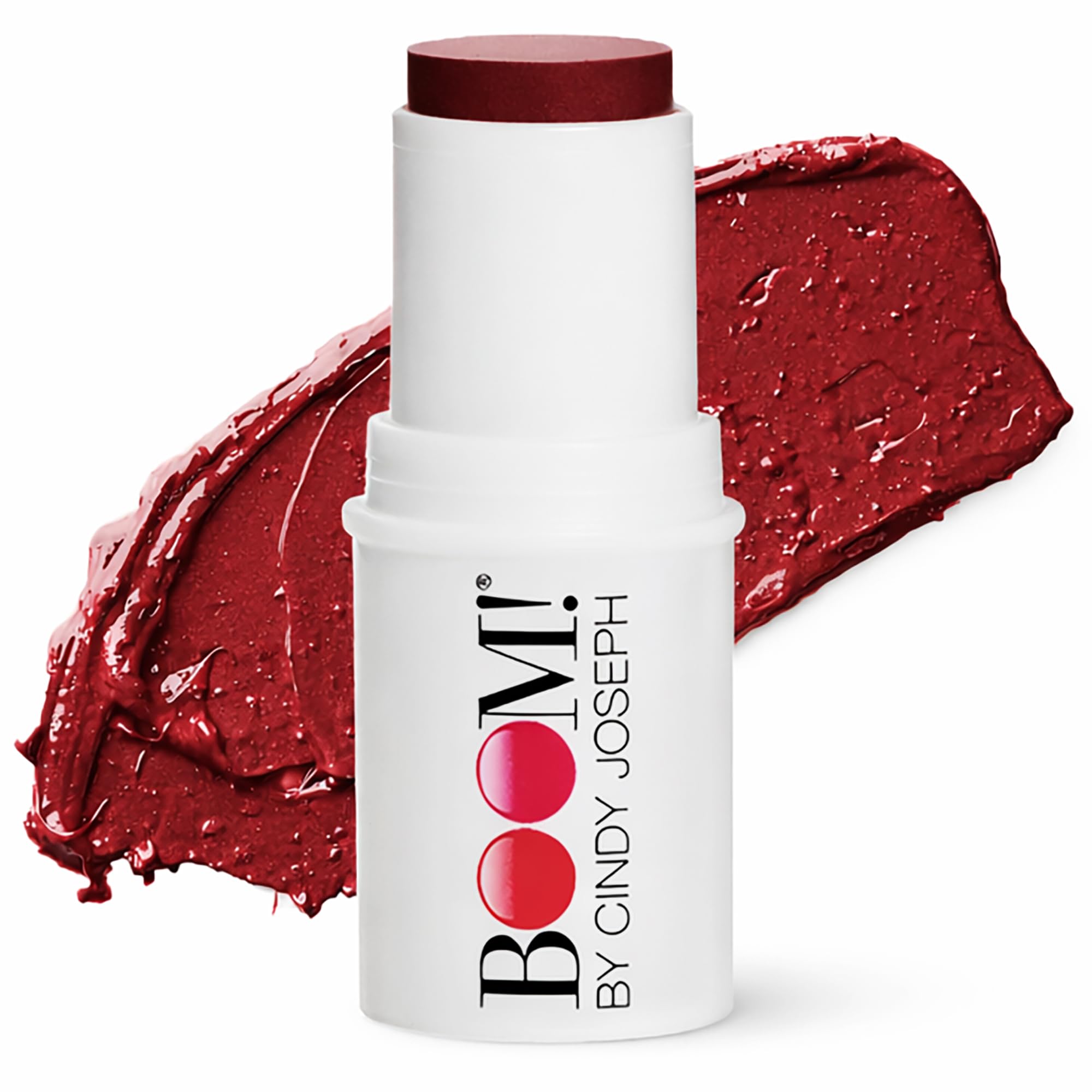Boomstick Color® All-in-One Cream Blush for Cheeks, Eyes & Lips, Long Wearing, Blendable Makeup Blush Stick for Mature Skin, Cruelty Free Lip Cheek Tint with Skincare Benefits, Cindy Joseph Heritage