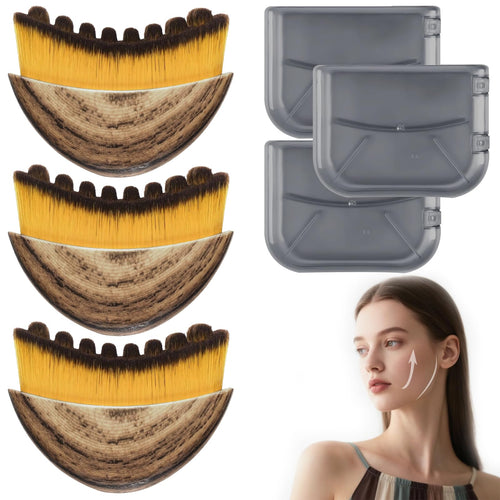 3PCS Lymphatic Contour Face Brush, Lymphatic Brush, Lymphatic Drainage Massager for Face, Chin & Jawline Sculpting,Ergonomically Designed to Fit The Skin Precisely KUNAL buy supplements Au