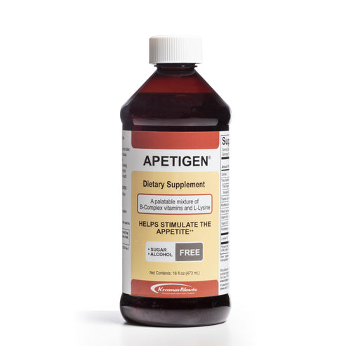 Apetigen Appetite Stimulant for Kids & Adults – Vitamin B-Complex with L-Lysine Liquid – Sugar Free Weight Gain Supplement for Picky Eaters – Caramel Flavor, 16oz ApetigenBuy Supplements Australia