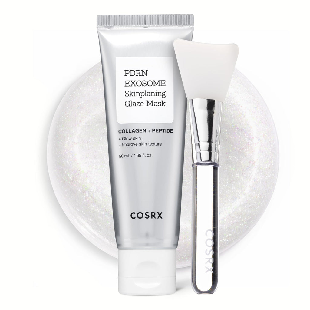 COSRX PDRN EXOSOME Glaze Wrapping Mask with SALMON DNA PDRN, Easy Peel-Off Overnight Mask for Glass Skin, Firmness