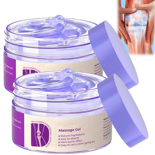 2PCS Soothing Relief Massage Gel, Joint Gel Purple Gel Cooling Activities Throughout The Body, Soothing Knees, Lumbar, Neck, Back, Shoulders, Hands, and Feet iaredonBuy Supplements Australia
