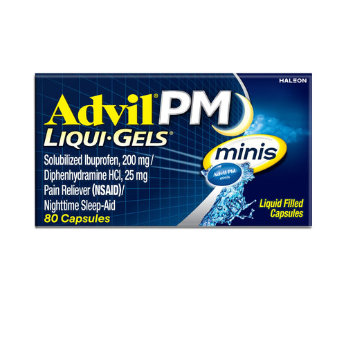 Advil PM Liqui-Gels Minis, 80 Liquid Filled Capsules Advil buy supplements Au