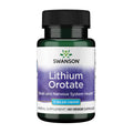 Swanson Lithium Orotate Mood and Memory Support Supplement for Stress-Prone Adults Seeking Emotional Wellness - 5 mg Elemental Lithium (60 Veggie Capsules) SwansonBuy Supplements Australia