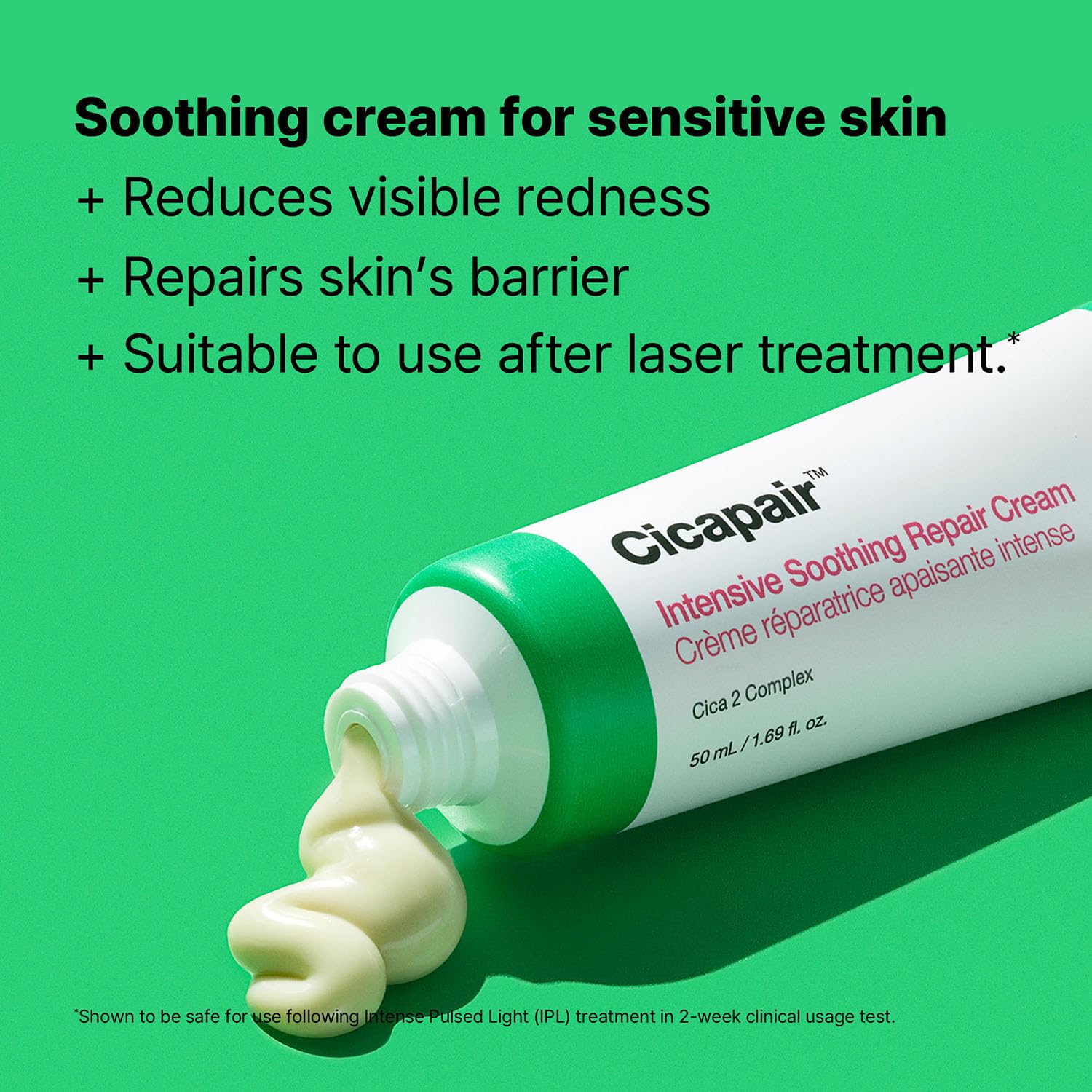 Dr.Jart+ Cicapair Sensitive Skin Korean Face Moisturizer for Redness and Barrier Repair with Centella Asiatica | Korean Skin Care | Travel Size, 0.51 Fl Oz