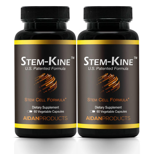 Aidan Products Stem-Kine Stem Cell Supplements, Clinically Proven to Increase Circulating Stem Cells, Pack of 2, Promoting Healing and Anti-Aging, 2 Pack of 60 Capsules Each Aidan ProductsBuy Supplements Australia