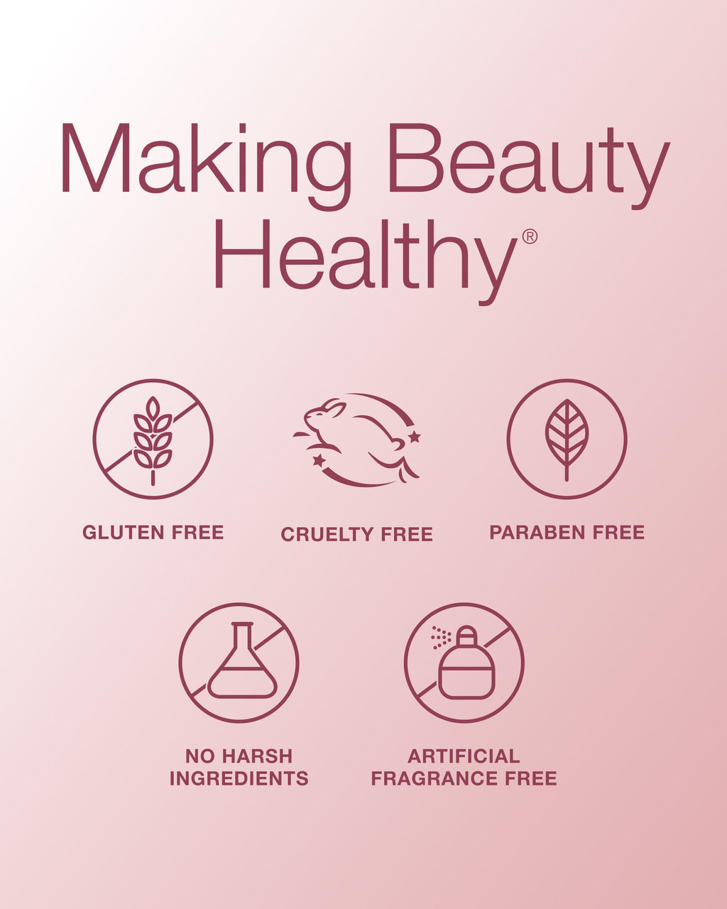 Mineral Fusion 3-in-1 Color Stick - Hydrating Tinted Cream Blush for Cheeks, Lip and Eye - Natural Multi Use Makeup (Berry Glow)