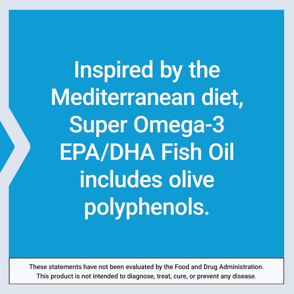 Life Extension Super Omega-3 EPA/DHA Fish Oil, Sesame Lignans & Olive Extract – Heart Health, Brain Health, Inflammation Health Support, Gluten-Free,