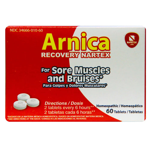 Arnica Recovery TABS NARTEX NARTEX LABSBuy Supplements Australia