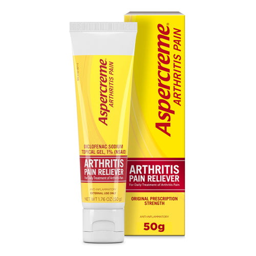 Aspercreme Arthritis Pain Relief Gel for Arthritis & Joint Pain, Non-steroidal Anti-inflammatory Topical Gel with Max-Strength Diclofenac Sodium, 50 g AspercremeBuy Supplements Australia
