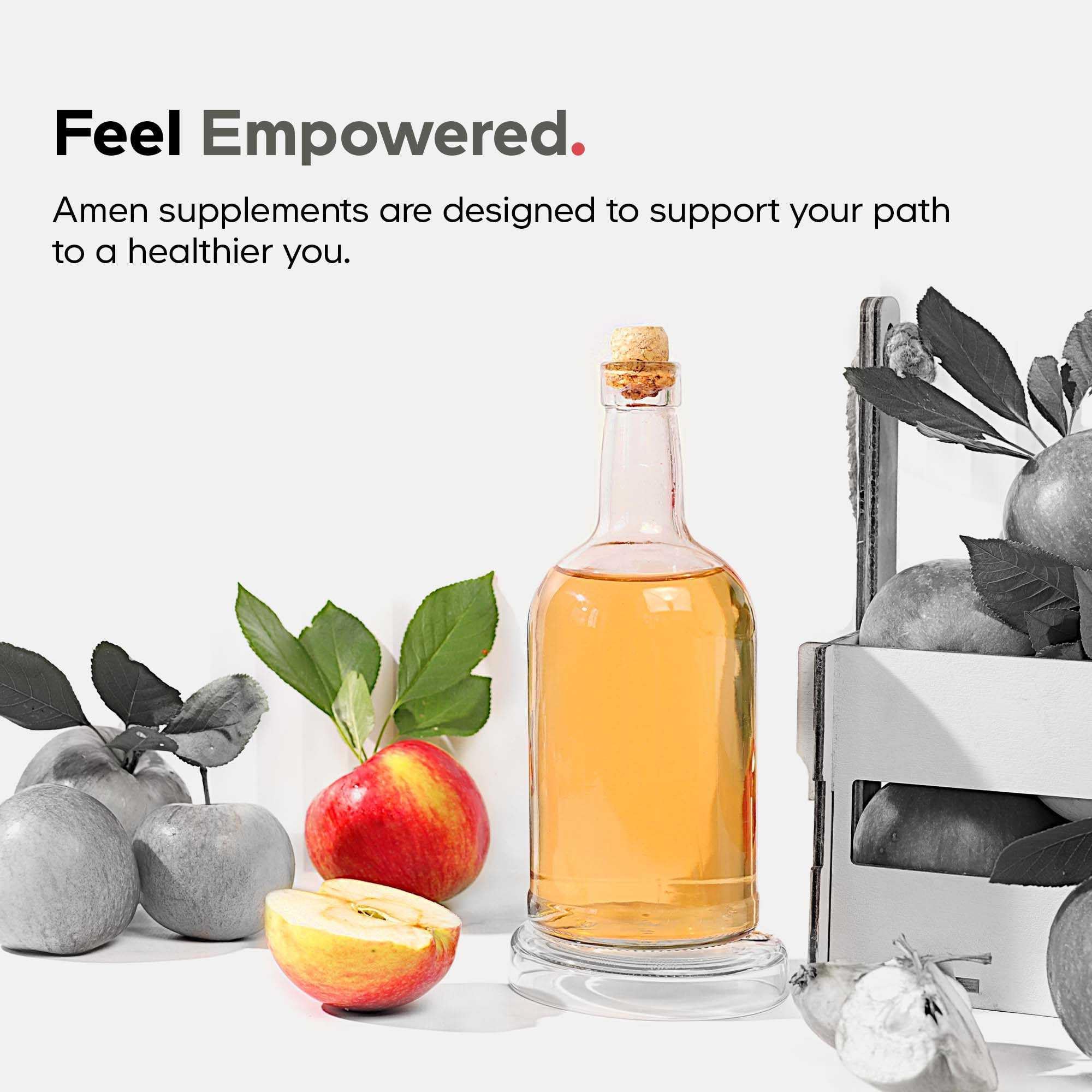 Amen Omega-3 Supplement - 1500mg High-Potency Daily Omega 3 - EPA and DHA Fatty Acids Fish Oil - 45-Day Supply - Fatty Acid Supplements - Fish Oil Pills