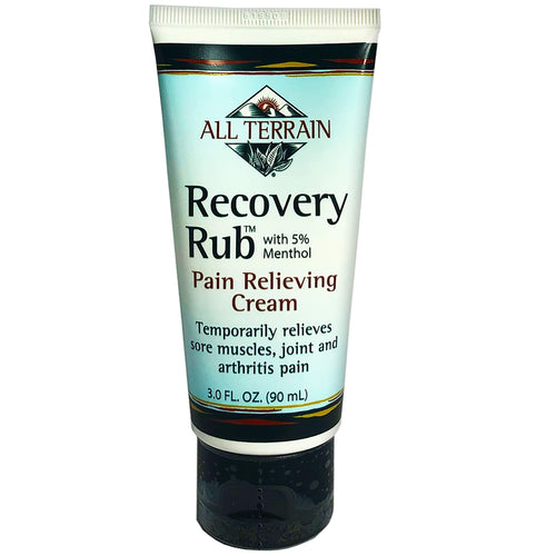 All Terrain Recovery Rub Soothing Massage Cream 3oz, Natural Relief for Muscle Aches and Pains All TerrainBuy Supplements Australia
