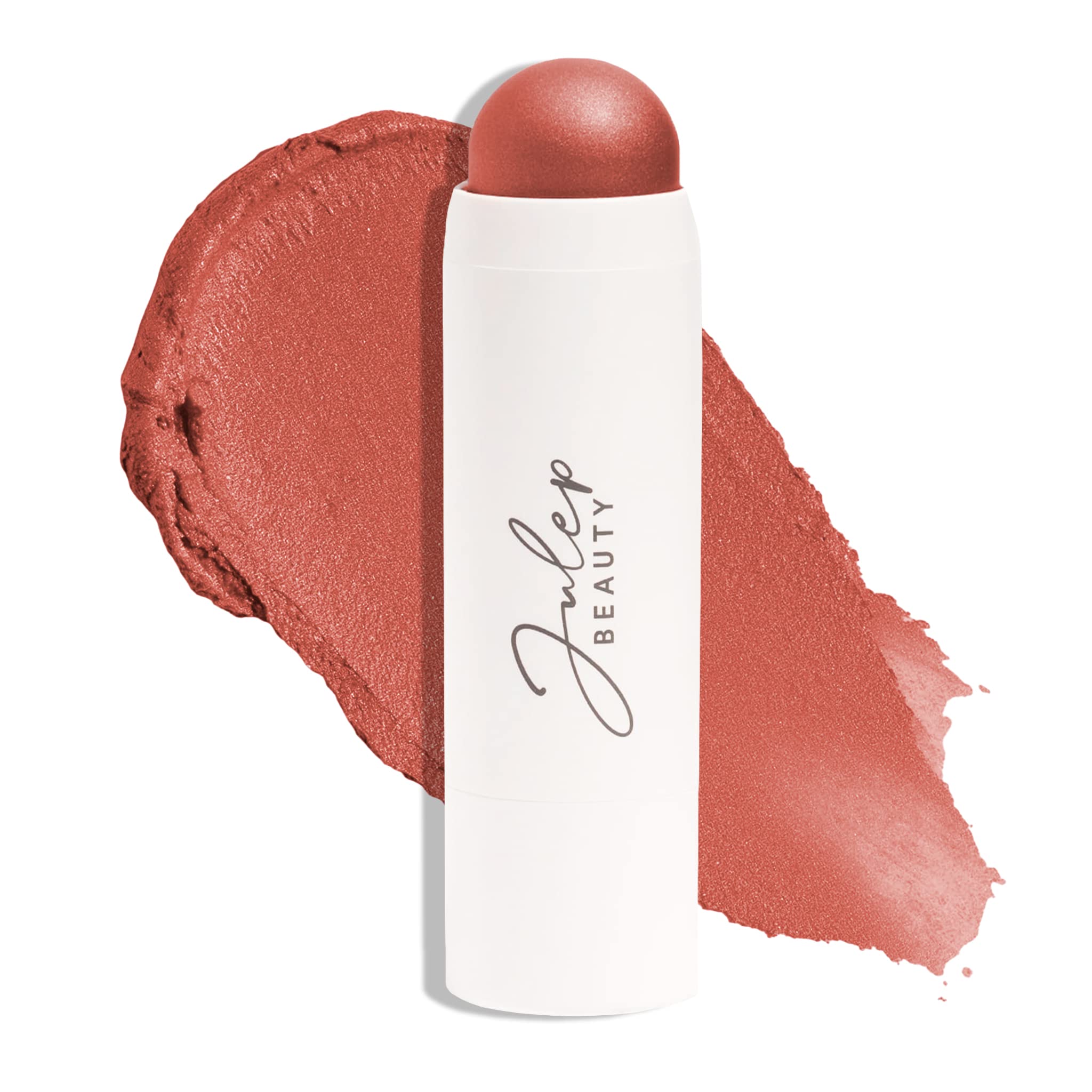 Julep Skip The Brush Cream to Powder Blush Stick - Desert Rose - 2-in-1 Cream Blush and Lip Color Stick - Blendable, Buildable Cheek Formula, No Brush Required, Cruelty-Free, For All Skin Types