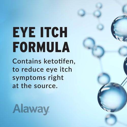 Alaway Antihistamine Eye Drops for Itchy Eyes, Fast-Acting, Up to 12-Hour Eye Itch Relief, Clinically Tested Prescription-Strength Formula, 0.34 Fl Oz Alaway buy supplements Au