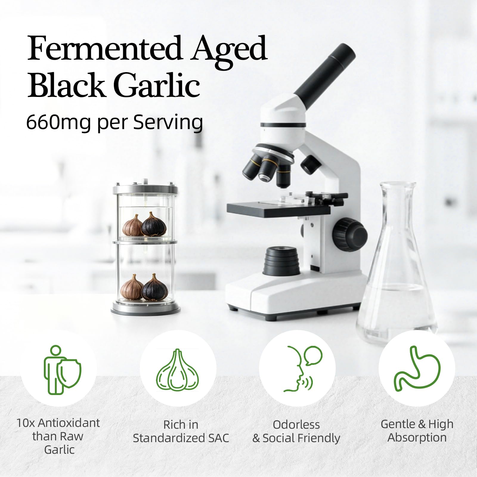 Citrus Bergamot with Aged Black Garlic Extract Softgels, 1160mg Cholesterol Support Supplement, 80% Polyphenols Bergamot Supplement for Heart, Circulation