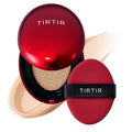 [*Mini Size*] TIRTIR Mask Fit Red Cushion Foundation | Full coverage, Weightless, Skin fit, Satin Glow Finish, Korean Makeup BB Foundation, beauty, Tattoo cover up, Buildable (#21N Ivory, 0.15 Fl Oz)