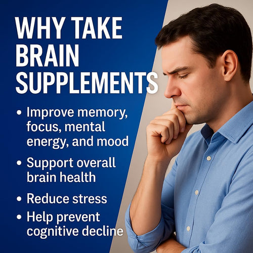Ageless Brain Supplements for Memory and Focus 1000 MG | Cognitive Improvement | Formulated with Clinically Studied Ingredients | Support Mental Clarity & Neuro Health | Vitamin B6, B12, 60 Capsules Ageless Foundation LaboratoriesBuy Supplements Australia