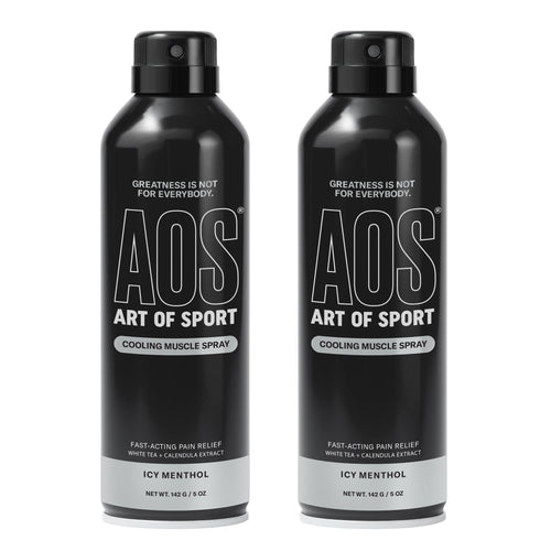 Art of Sport Muscle Relief Spray for Men – Cooling Menthol Pain Relief for Sore Muscles & Joints – Back, Neck, Knee, Shoulder, Hip – Fast-Acting Body Spray – Made for Athletes – 5 fl oz (2-Pack) Art of SportBuy Supplements Australia