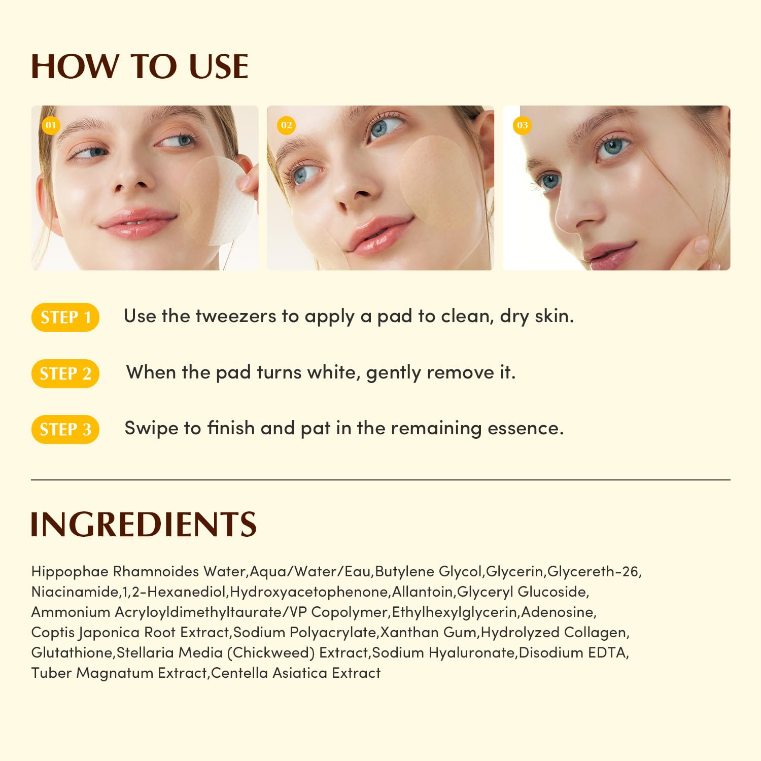 EQQUALBERRY Collagen Glow Up Gel Toner Pads – Brightening Korean Jelly Pad with Deep Absorption Collagen, Hydrating & Glow-Boosting Formula,