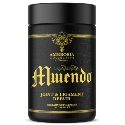 Ambrosia Mwendo - Joint & Ligament Repair | Strengthen Tendons & Increase Soft Tissue Extensibility | Muscle Soreness, & Recovery Time with BioCell Collagen | 90 Veggie Capsules AmbrosiaBuy Supplements Australia