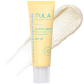 TULA Skin Care Protect + Glow Daily Sunscreen - Gel, Broad Spectrum SPF 30, Skincare-First, Non-Greasy, Non-Comedogenic and Reef-Safe with Pollution