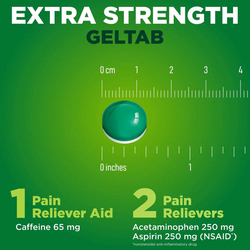 Amazon Basic Care Extra Strength Headache Relief Geltabs, Pain Reliever for Arthritis, Menstrual Pain and Cramps, 80 Count Amazon Basic CareBuy Supplements Australia