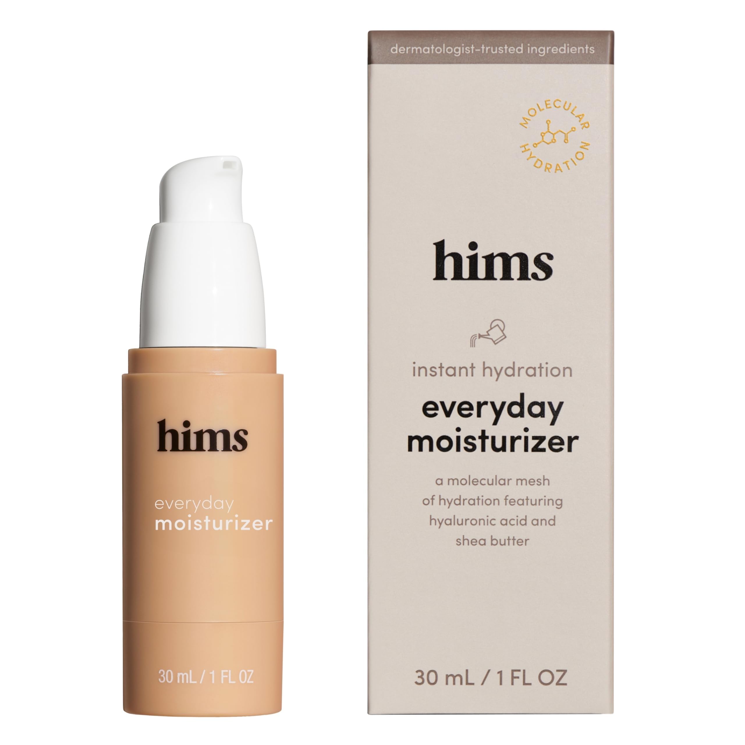 hims Everyday Moisturizer - Hydrating & Non-Greasy Face Cream - Morning Moisturizer for Healthy Skin - For Every Skin Type
