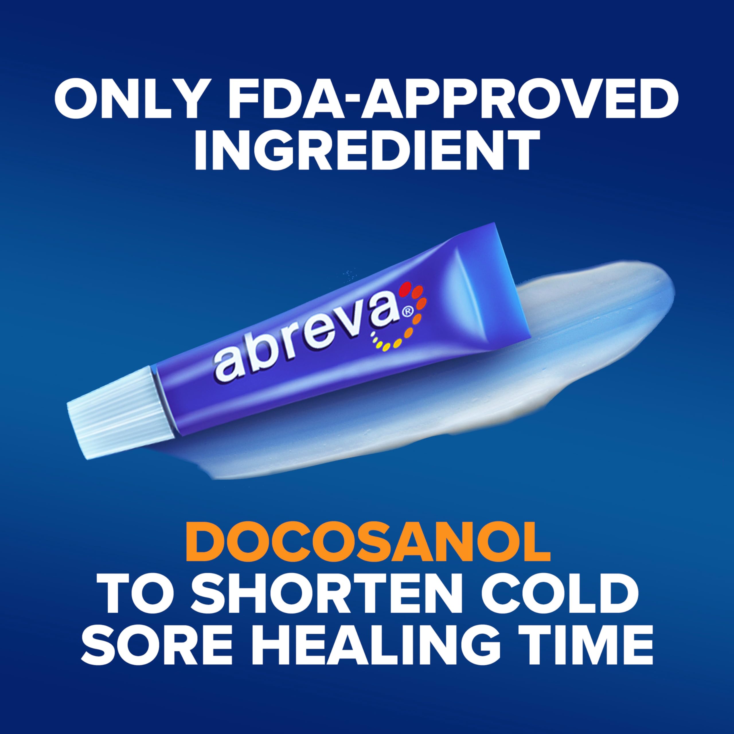 Abreva 10 Percent Docosanol Cold Sore Treatment, Treats Your Fever Blister in 2.5 Days - 0.07 oz Tube x 2 Abreva buy supplements Au