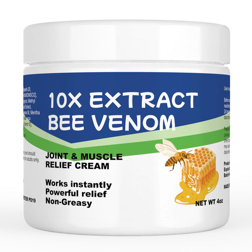 AEROMAXX Zealand Bee Venom Serum Treat Cream, Professional for Joint, Muscle, Bone, 24h Fast Release, Effective Soothing for Back, Neck, Hand, Foot, Knee, Muscle, Shoulder, Hip, Nerve, Vitamin B6 AEROMAXXBuy Supplements Australia