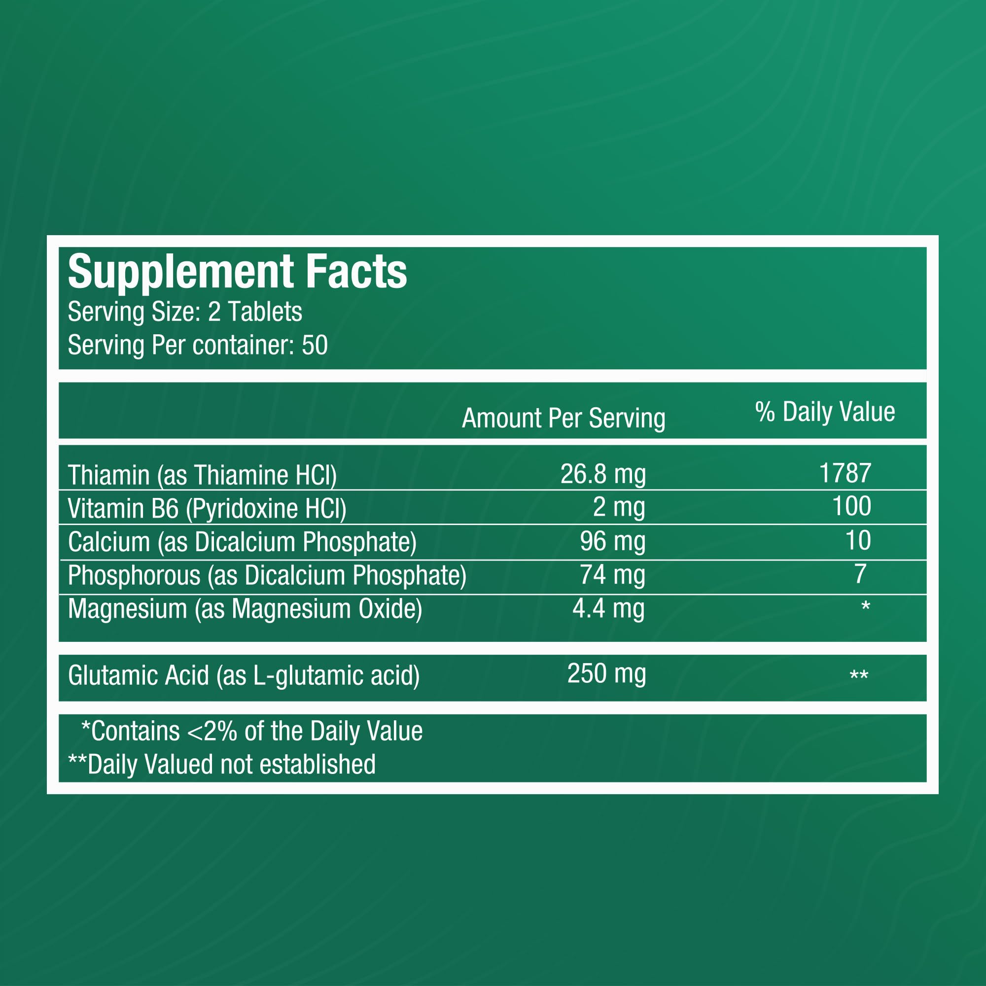 FITINA Brain Supplement with Vitamin B6 & Thiamine for Memory, Focus and Cognitive Support | High-Dose B Vitamins for Nervous System Brain Health, Daily Formula for Adults, 100 Tablets (1-Pack) FitinaBuy Supplements Australia