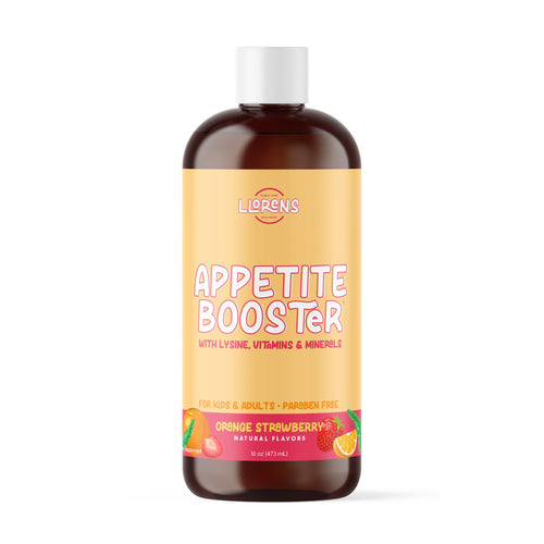 Appetite Booster Weight Gainer for Kids, 16 Fl Oz, Natural Orange Strawberry By Llorens Wellness LLORENS PHARMACEUTICALBuy Supplements Australia