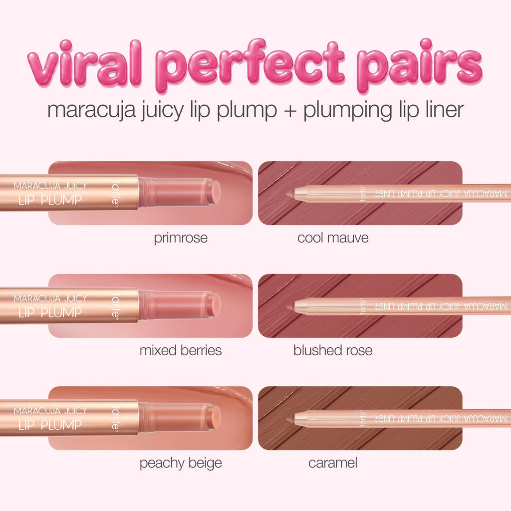 tarte maracuja juicy lip plump – Hydrating & Volumizing Lip Plumper Gloss Balm with Nourishing Hyaluronic Acid, Plumps & Moisturizes, Vegan & Cruelty-Free, full size, mocha