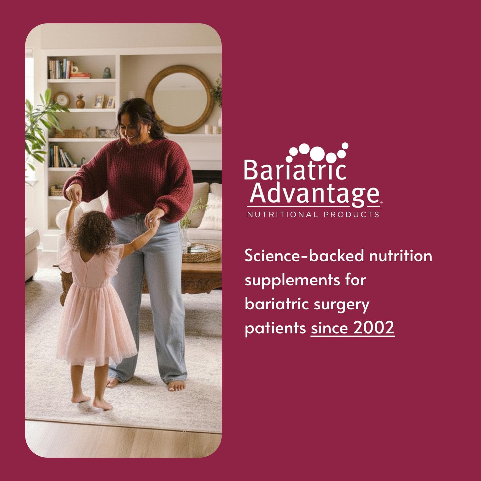 Bariatric Advantage FloraVantage Balance Capsules - Probiotic Supplement for Bariatric Surgery Patients - Healthy Immune Support* with Proprietary Strain Blend - 60 Count Bariatric AdvantageBuy Supplements Australia