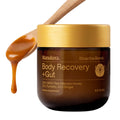 Manukora Body Recovery + Gut Supplement, Turmeric & Ginger with Manuka Honey, Supports Recovery, Gut Health & Digestive Comfort, Improved Absorption, 3rd-Party Tested, Non-GMO, 225g Jar