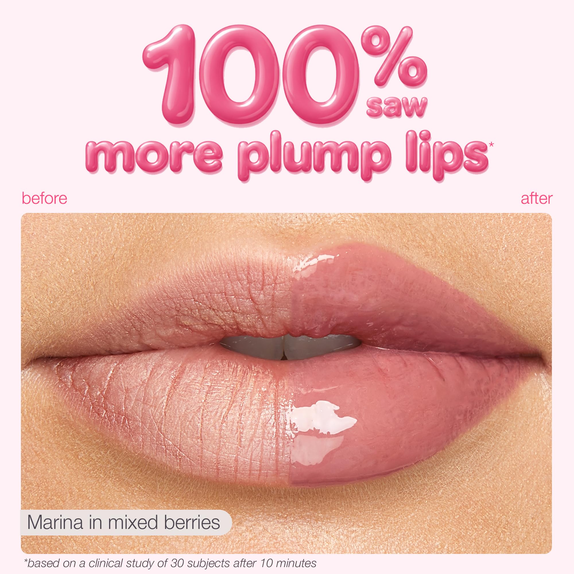 tarte maracuja juicy lip plump – Hydrating & Volumizing Lip Plumper Gloss Balm with Nourishing Hyaluronic Acid, Plumps & Moisturizes, Vegan & Cruelty-Free, full size, poppy