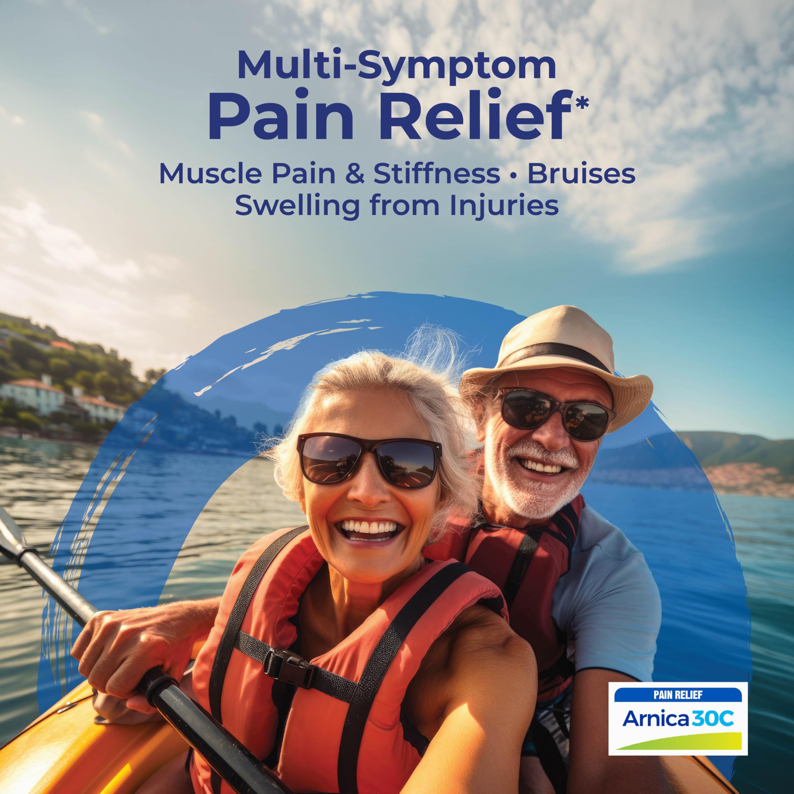 Boiron Arnicare Tablets for Pain Relief from Muscle Pain, Joint Soreness, Swelling from Injury or Bruises - 60 Count BoironBuy Supplements Australia