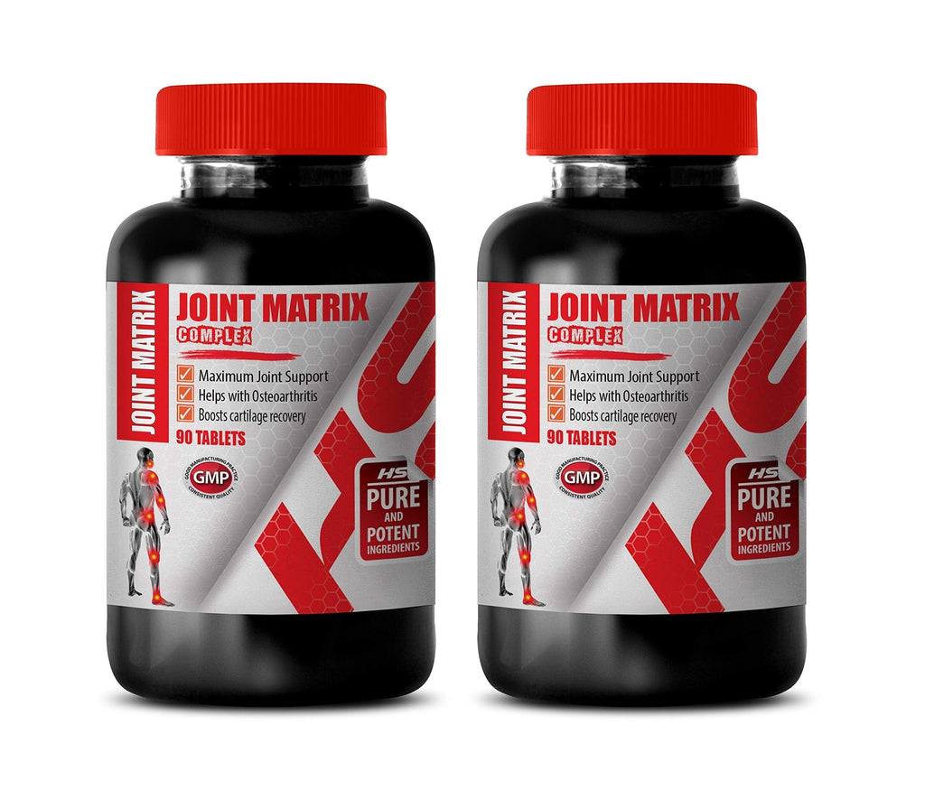 Enhanced Mobility - Joint Matrix Complex - Motion Blend, Strength and Mobility, Flex Formula, Functional Complex, Active Performance, Herbal Joint Formula, Total Body Support 2 Bottles 180 Capsules Healthy Supplements LLCBuy Supplements Australia