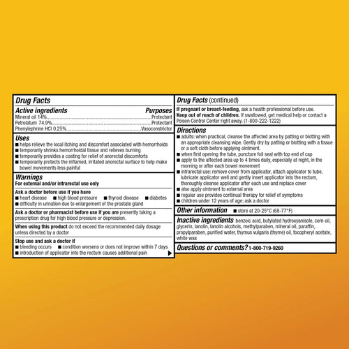 Amazon Basic Care Hemorrhoid Ointment, Fast-Acting Pain Relief, Relieves Burning, Itching, Swelling and Discomfort, 2 ounce (Pack of 1) Amazon Basic CareBuy Supplements Australia