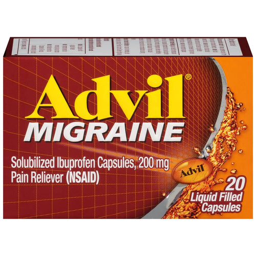 Advil 200 mg Liquid Filled Capsules 20 ea AdvilBuy Supplements Australia
