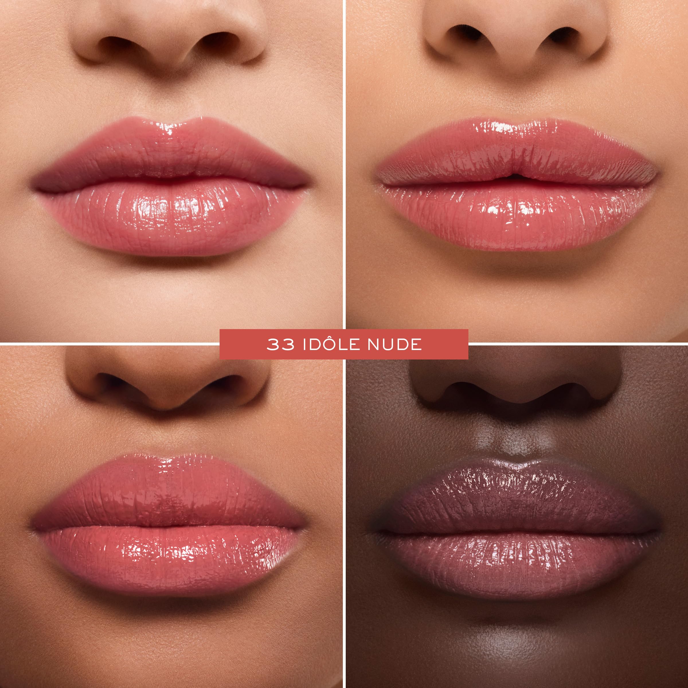 Lancôme Lip Idôle Squalane-12 Butterglow™ Hydrating Lip Balm – Instant Shine, 24H Hydration, and Buildable Color for Smooth & Moisturized Lips - 33 IDOLE NUDE