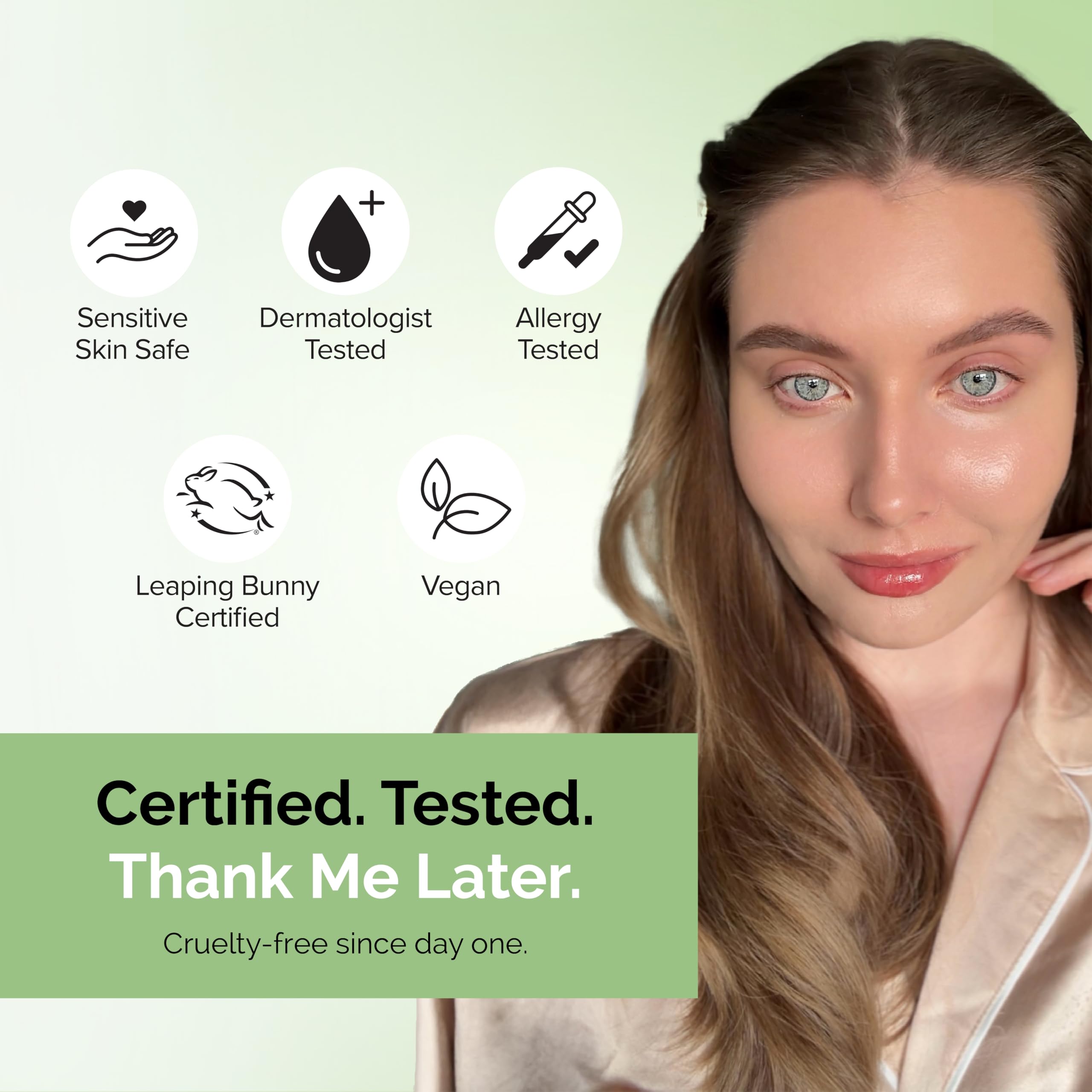 Elizabeth Mott Thank Me Later Color Correcting Face Primer - Niacinamide and Cica Soothes and Neutralizes Uneven Skin Tone and Facial Redness